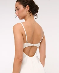 2-in-1 Convertible Hardware Maxi Dress