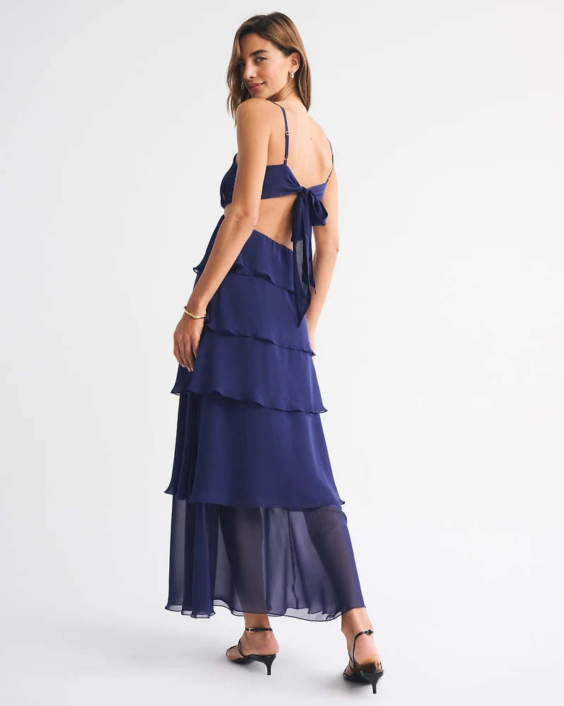 3-in-1 Convertible Tiered Maxi Dress