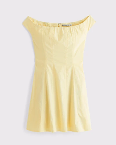 The A&F Mila Off-The-Shoulder Mini Dress