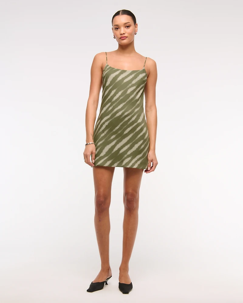 Scoopneck Slip Mini Dress