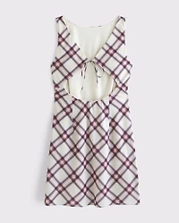 High-Neck Mini Dress