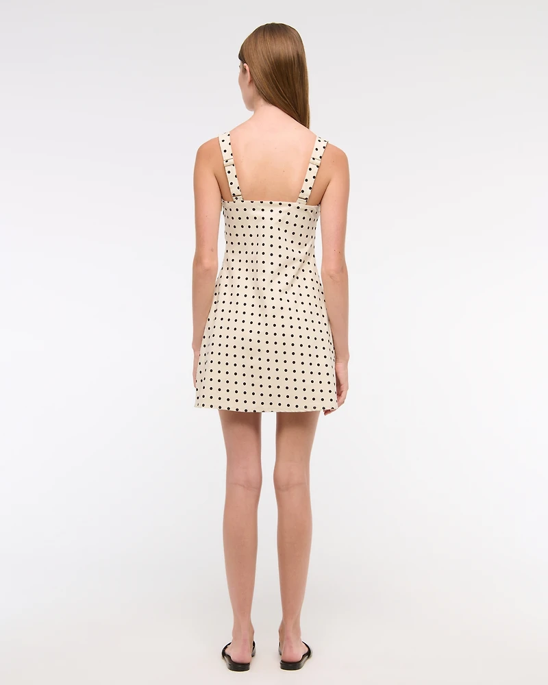 Bra-Free V-Neck Mini Dress