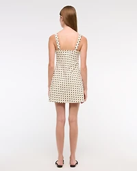 Bra-Free V-Neck Mini Dress