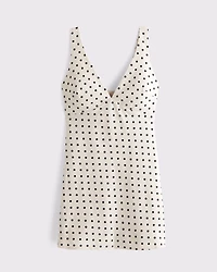 Bra-Free V-Neck Mini Dress