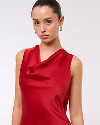 The A&F Julia Slip Cowl Neck Maxi Dress