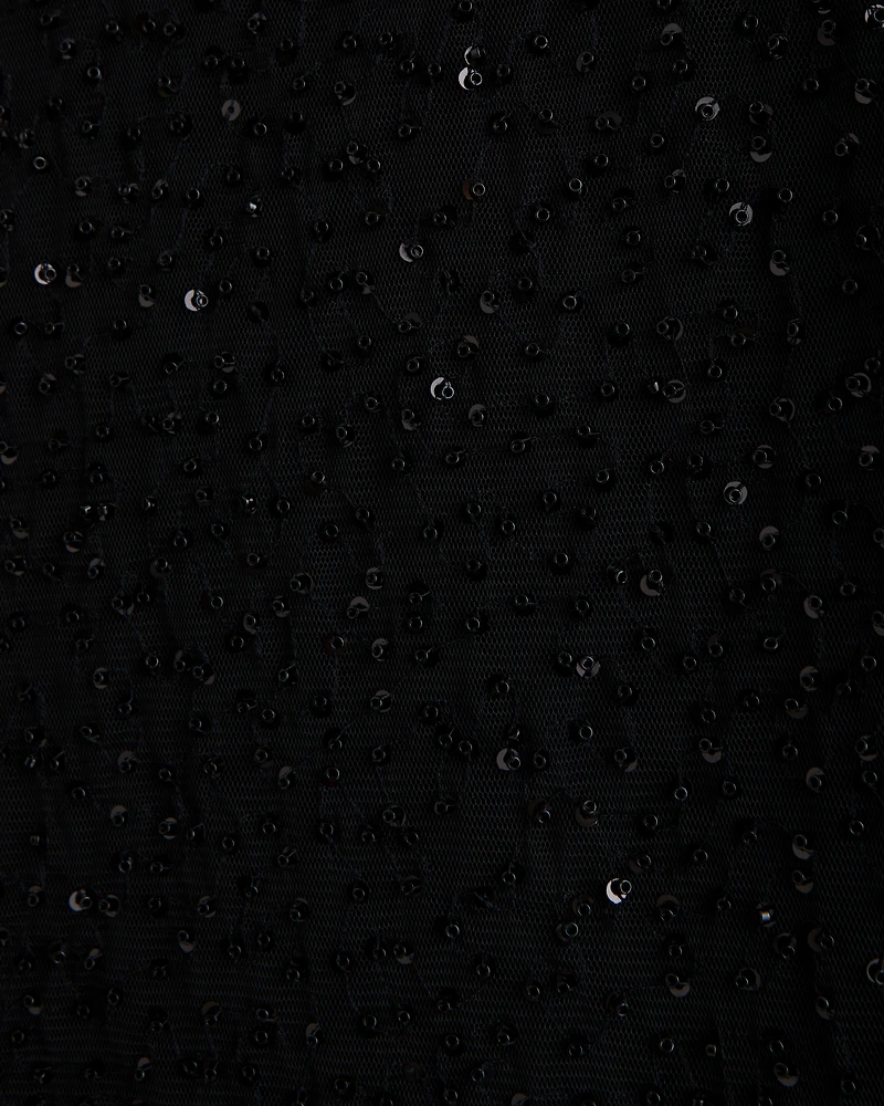 Beaded Strapless Maxi Dress