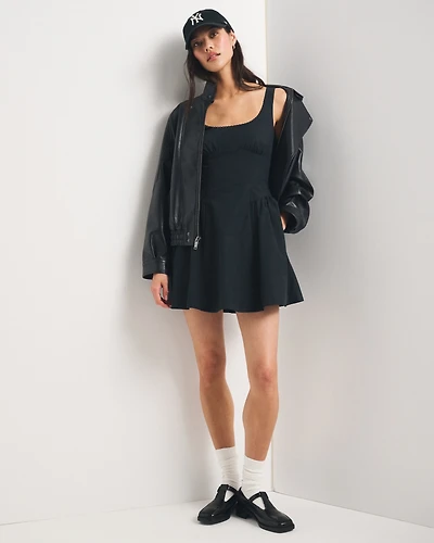 dylan mini dress black DYLAN DRESS