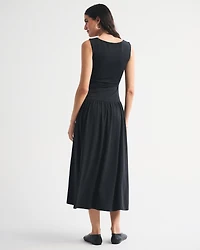 Bra-Free 2-in-1 Reversible Knit Maxi Dress