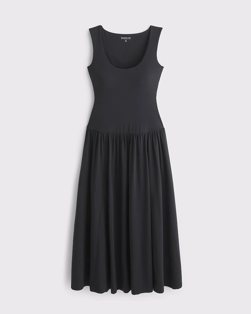 Bra-Free 2-in-1 Reversible Knit Maxi Dress