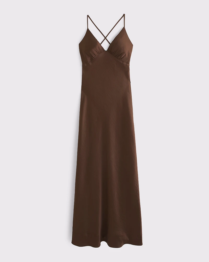 A&F Julia Reversible Slip Maxi Dress