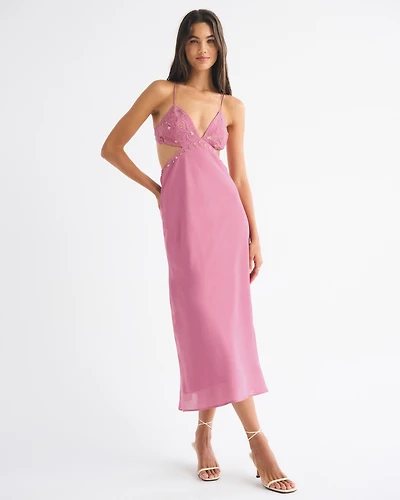 purple silk mini dress Violet Baby Doll Mini Dress