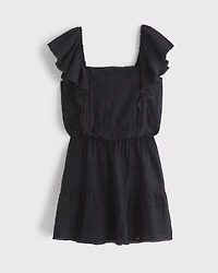 Angel Sleeve Easy Waist Skort