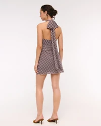 Mesh Multiway Knit Mini Dress