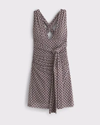 Mesh Multiway Knit Mini Dress