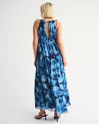 A&F Convertible Flowy Maxi Dress