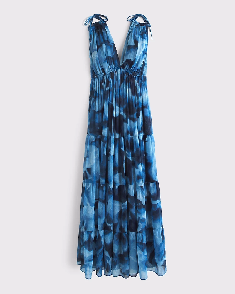 A&F Convertible Flowy Maxi Dress