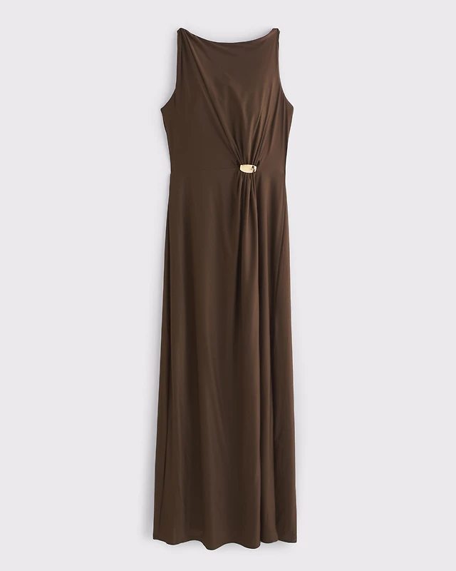 abercrombie brown maxi dress Buy Duchy main image 1