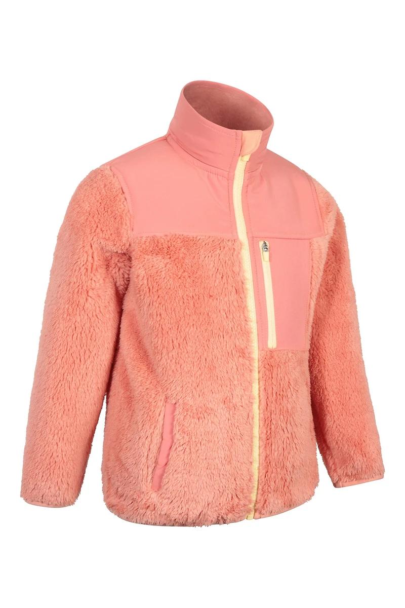 Kids Cozy Recycled Sherpa Fleece