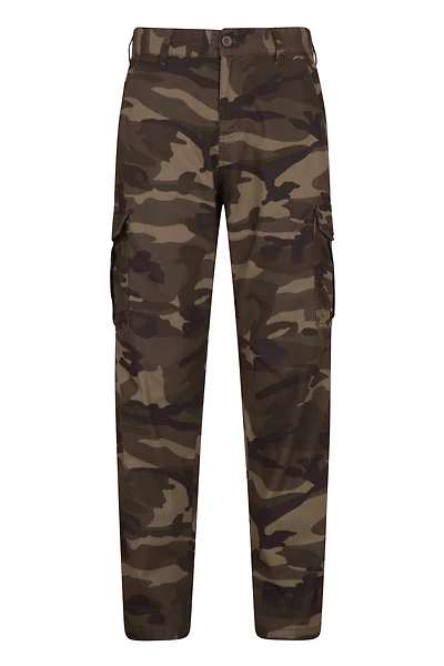 Lakeside Camo Mens Cargo Pants - Short Length