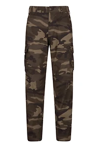 Lakeside Camo Mens Cargo Pants - Short Length