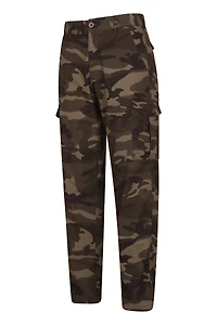Lakeside Camo Mens Cargo Pants - Short Length