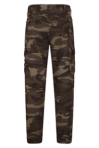 Lakeside Camo Mens Cargo Pants - Short Length