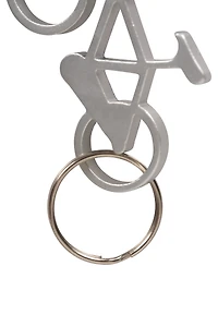 Bicycle Keyring Bottle Opener 