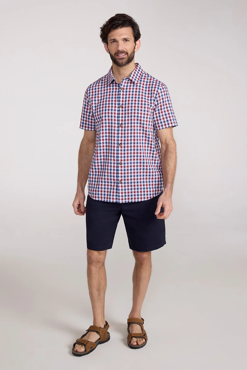 Weekender Mens Short Sleeve Shirt