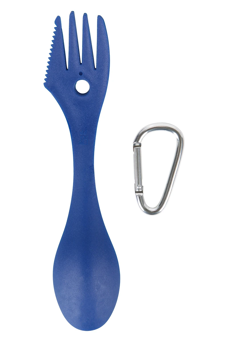 Plastic Spork and Karabiner
