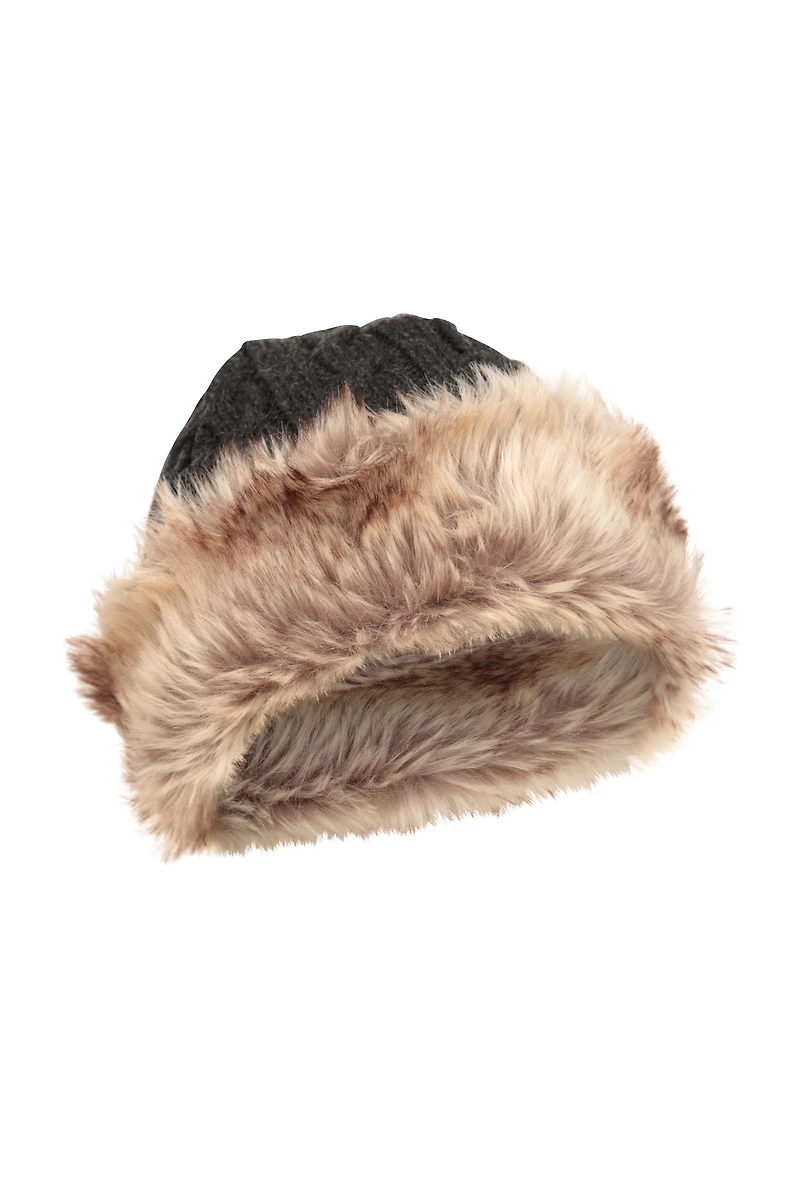 Womens Furry Hat