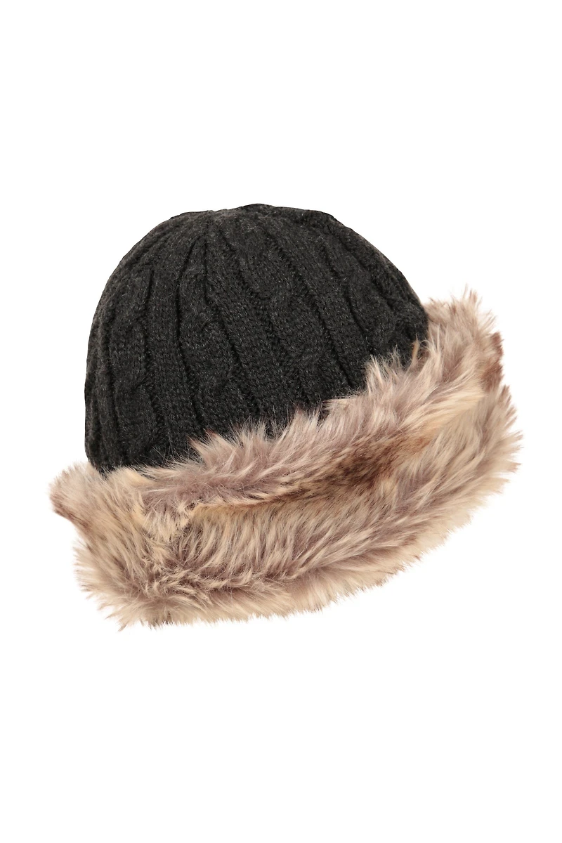 Womens Furry Hat