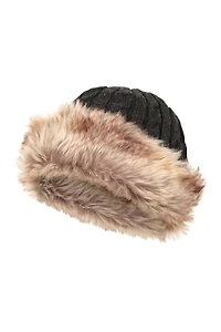 Womens Furry Hat