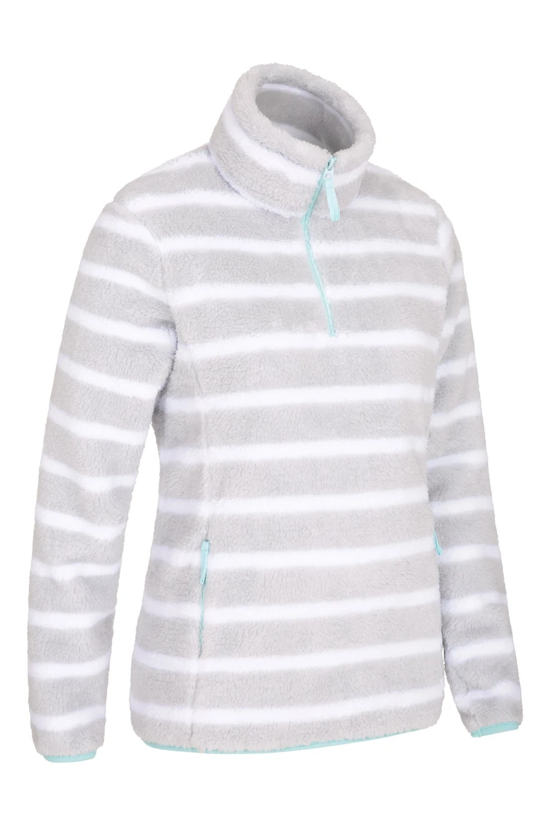Nessy Stripe Womens Fleece
