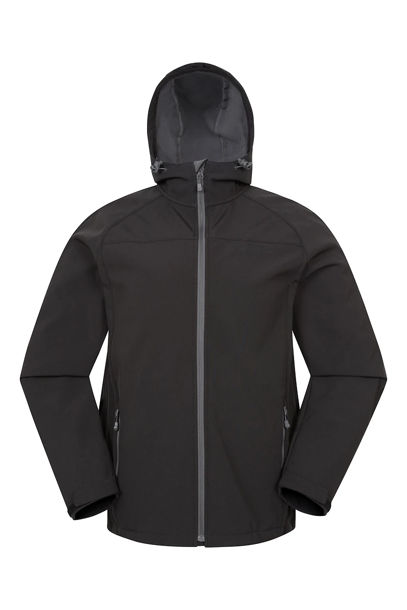 Exodus Mens Water-Resistant Softshell Jacket