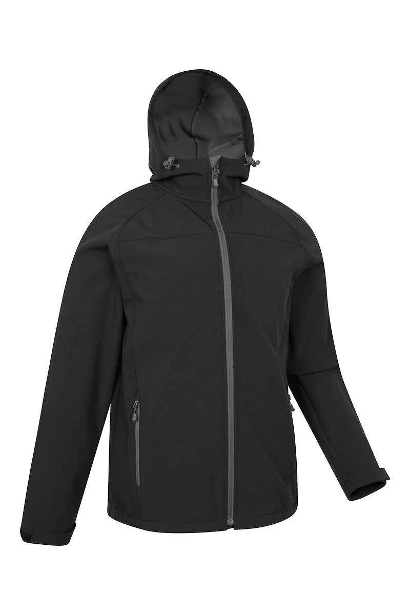 Exodus Mens Water-Resistant Softshell Jacket