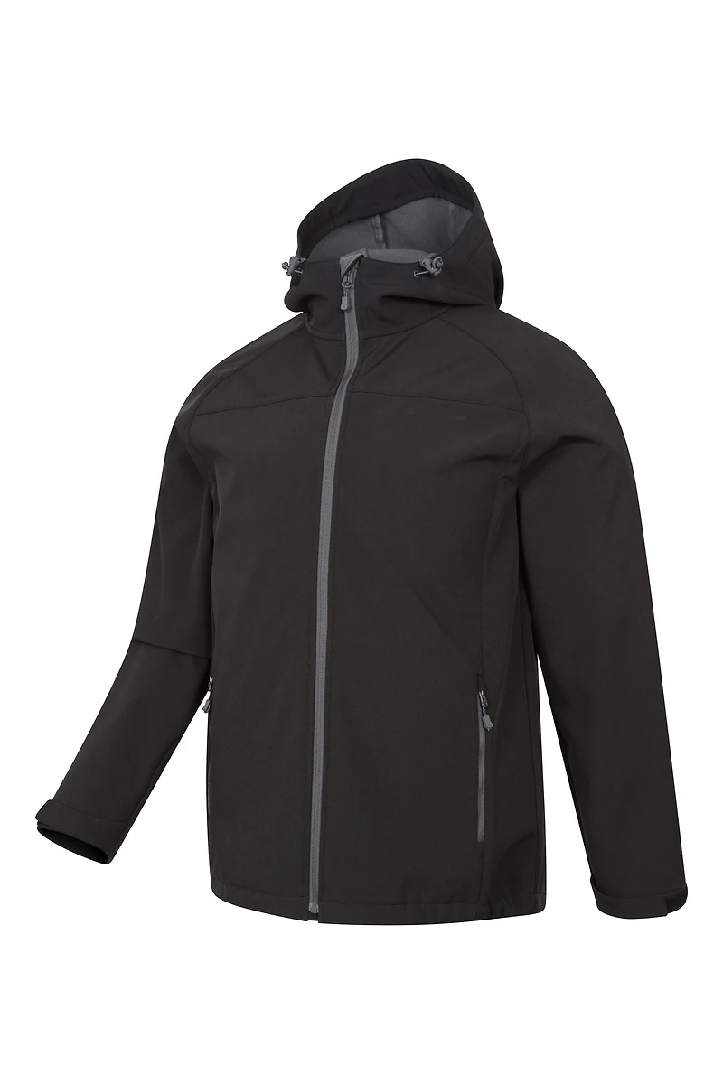 Exodus Mens Water-Resistant Softshell Jacket
