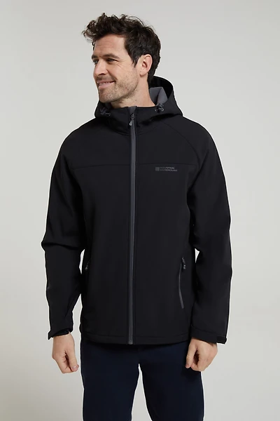 Exodus Mens Water-Resistant Softshell Jacket