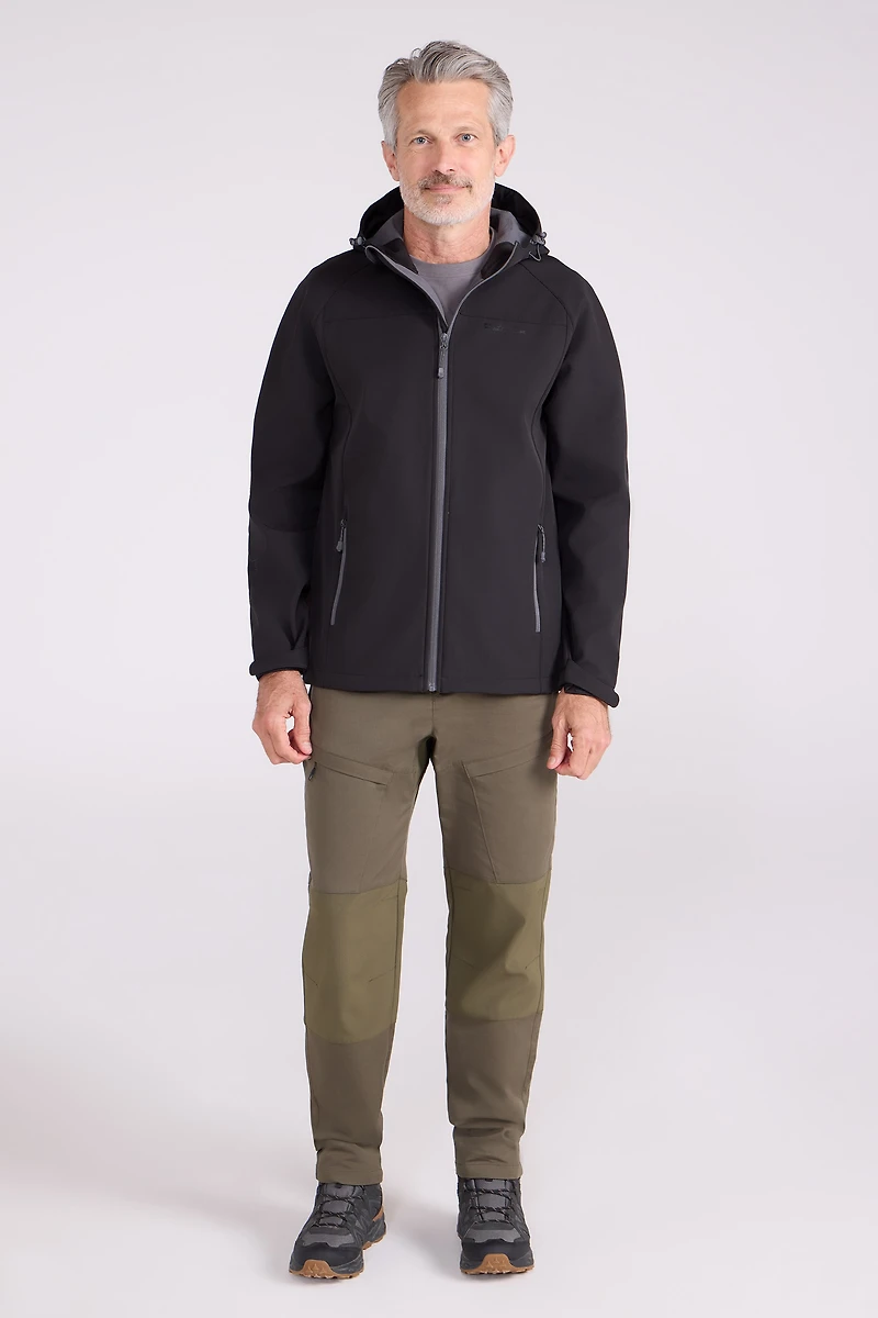 Exodus Mens Water-Resistant Softshell Jacket