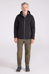 Exodus Mens Water-Resistant Softshell Jacket