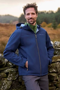 Exodus Mens Water-Resistant Softshell Jacket