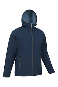 Exodus Mens Water-Resistant Softshell Jacket