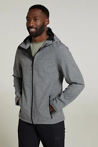 Reykjavik Textured Mens Windproof Softshell