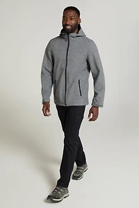 Reykjavik Textured Mens Windproof Softshell