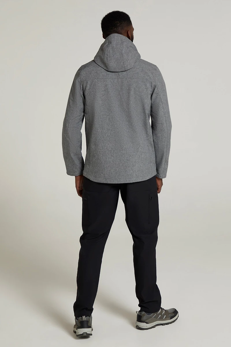 Reykjavik Textured Mens Windproof Softshell