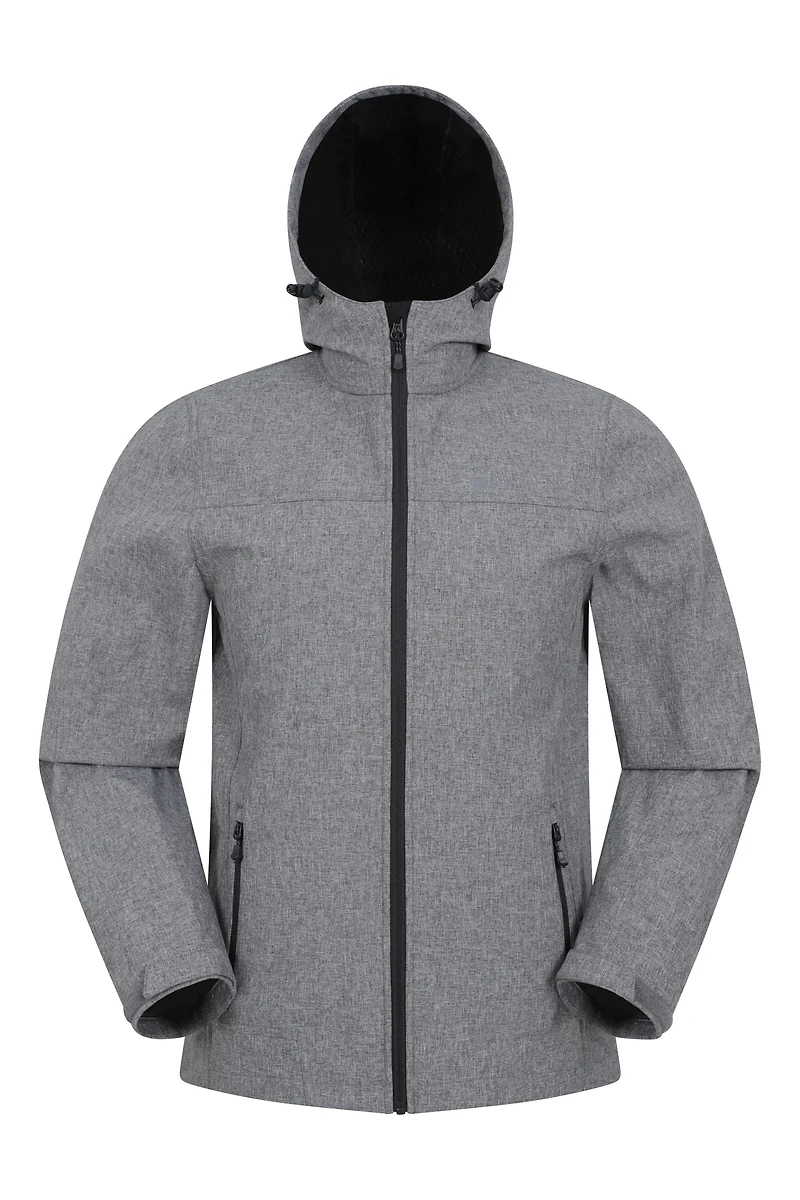 Reykjavik Textured Mens Windproof Softshell