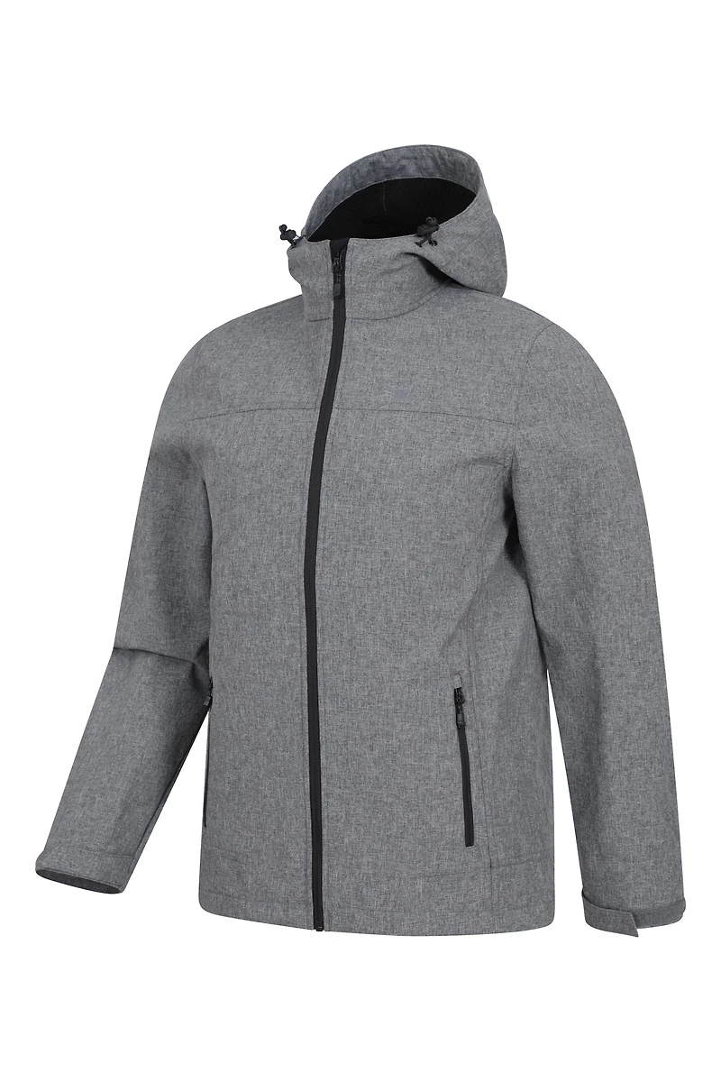 Reykjavik Textured Mens Windproof Softshell