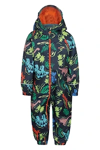 Puddle Kids Printed Waterproof Rain Suit