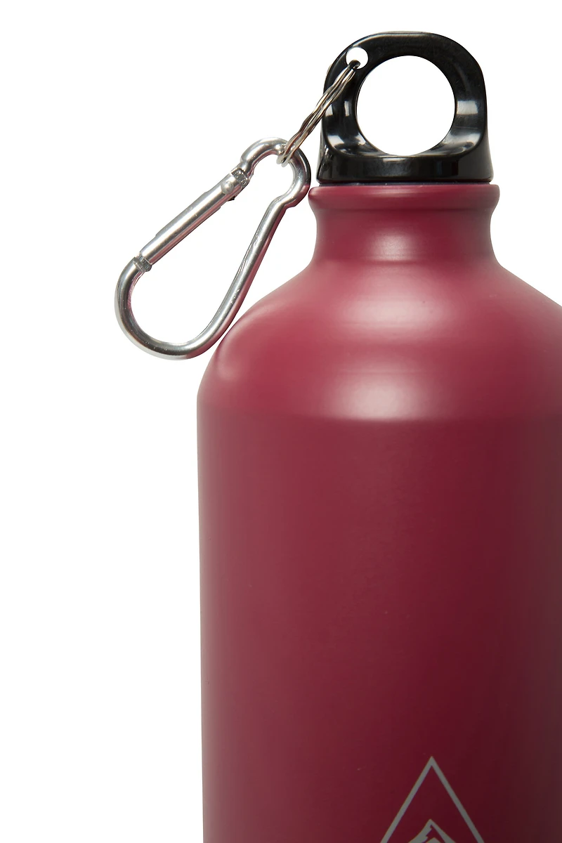 35 oz. Printed Metallic Bottle With Karabiner