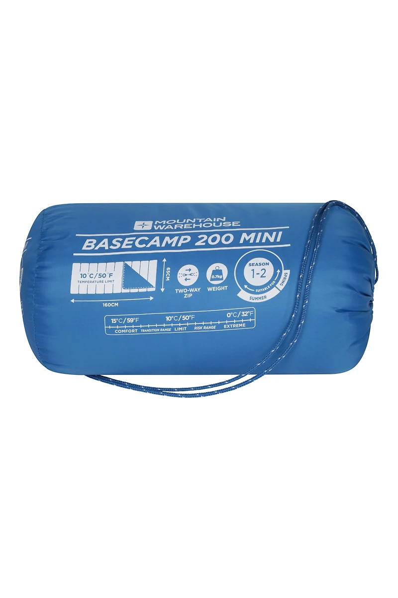 Basecamp 200 15°C Mini Sleeping Bag