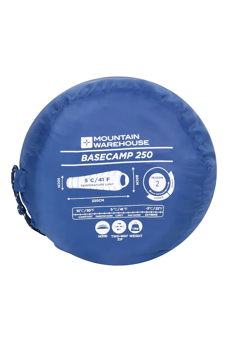 Basecamp 250 15°C Sleeping Bag
